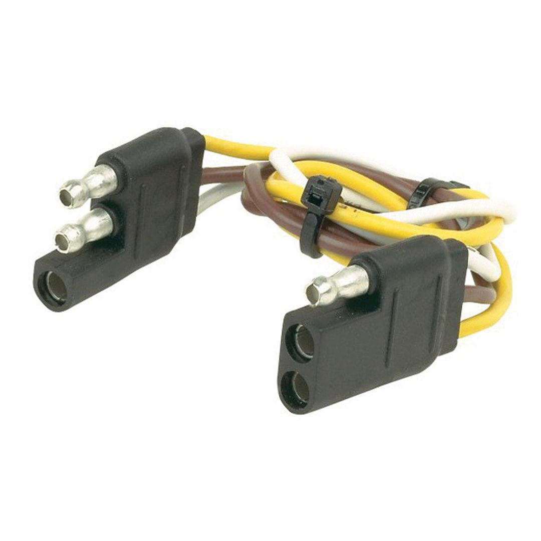 Husky Towing 30311 Trailer Wiring Connector||hus_30311_Extension_3 Pole Flat Gf.Jpg||85||hus30311||946421
