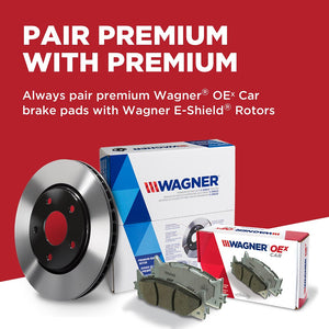 Wagner Brakes Oex325 Brake Pad||pair With Premium Car.Jpg||89||w66oex325||2222113