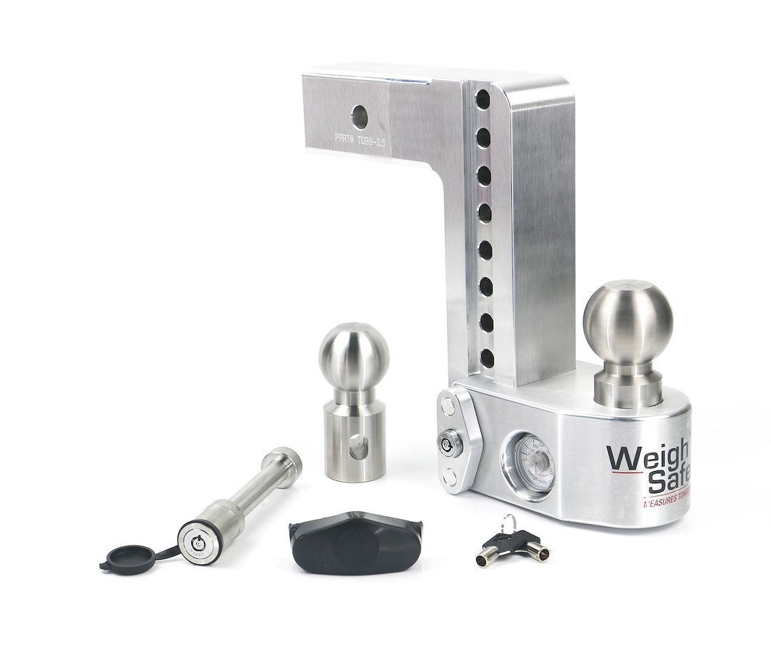 Product of Weigh Safe WS8-2.5-KA 2-1/2 Inch Receiver Trailer Hitch Ball Mount 
