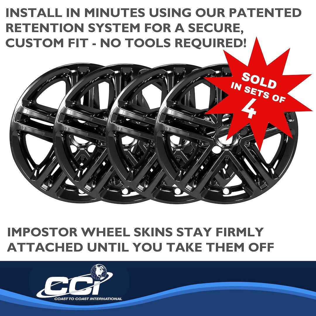 Product of Coast To Coast IMP460BLK Black Set Of 4 