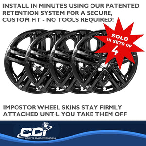 Product of Coast To Coast IMP460BLK Black Set Of 4 