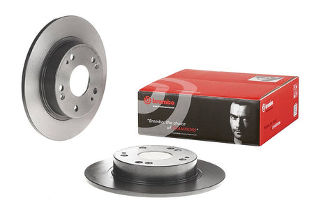 Product of Brembo 08A14711C02 Solid 1 Piece Brake Rotor 
