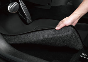 Product of 3D Mats KAGU L1FR12301509 Black Thermoplastic Rubber Of Carbon Fiber Texture Floor Liner 