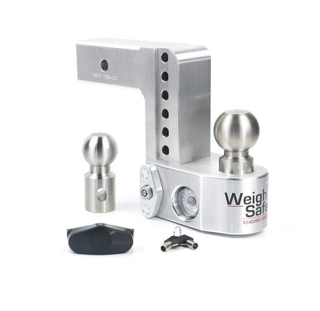 Product of Weigh Safe WS6-2.5 2-1/2 Inch Receiver Trailer Hitch Ball Mount 