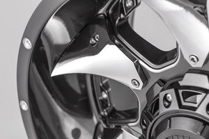 Product of Grid Wheels 24x14 Graphite With Natural Accents Wheel - 5x5.00 Bolt Pattern 