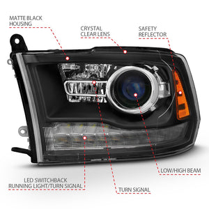 Anzo Usa 111489 Headlight Assembly||||88||a1r111489||2001974