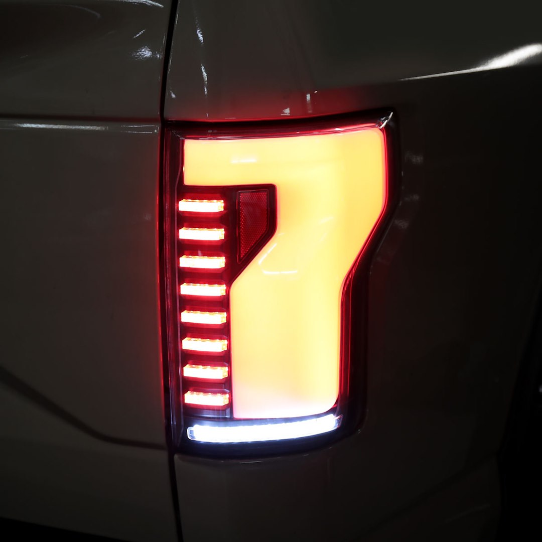 Product of Spec-D Tuning LT-F15015JRLED-SQ-RS Tail Light Assembly 