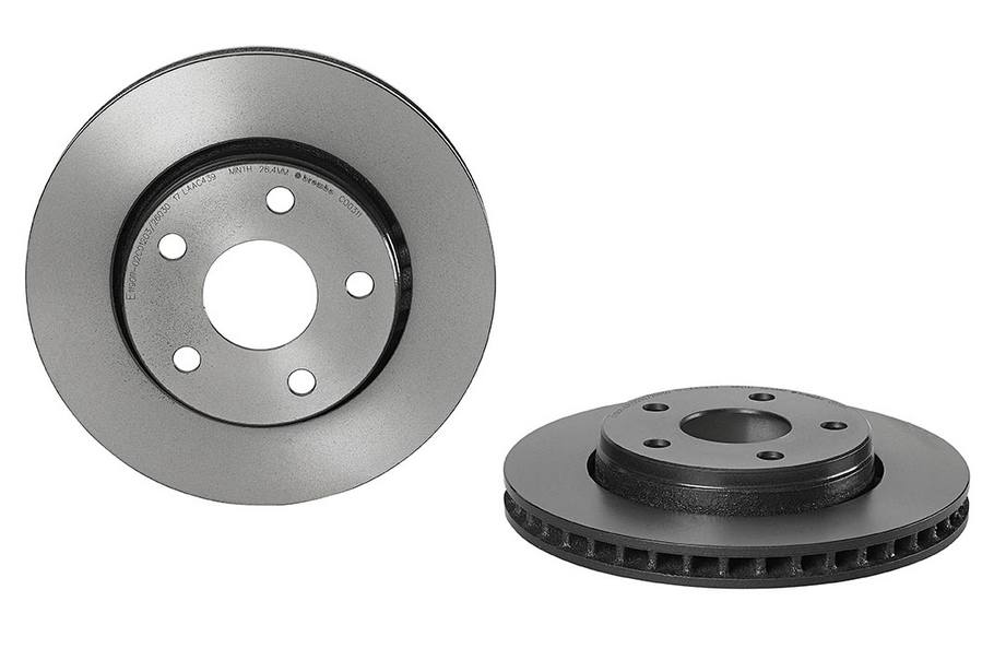Product of Brembo 09C00311C02 Vented 1 Piece Brake Rotor 