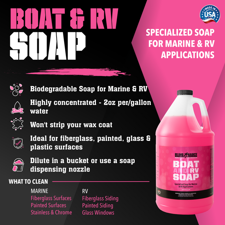 Bling Sauce Boatrvsoap-0128 Multi Purpose Cleaner||boatrvsoap-0128_3.Png||88||bblrvsoap0128||1736213