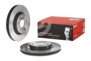 Product of Brembo 09A41711C02 Vented 1 Piece Brake Rotor 