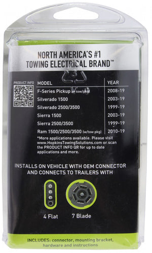 Hopkins Mfg 40955 Trailer Wiring Connector||||88||h2240955||2021577