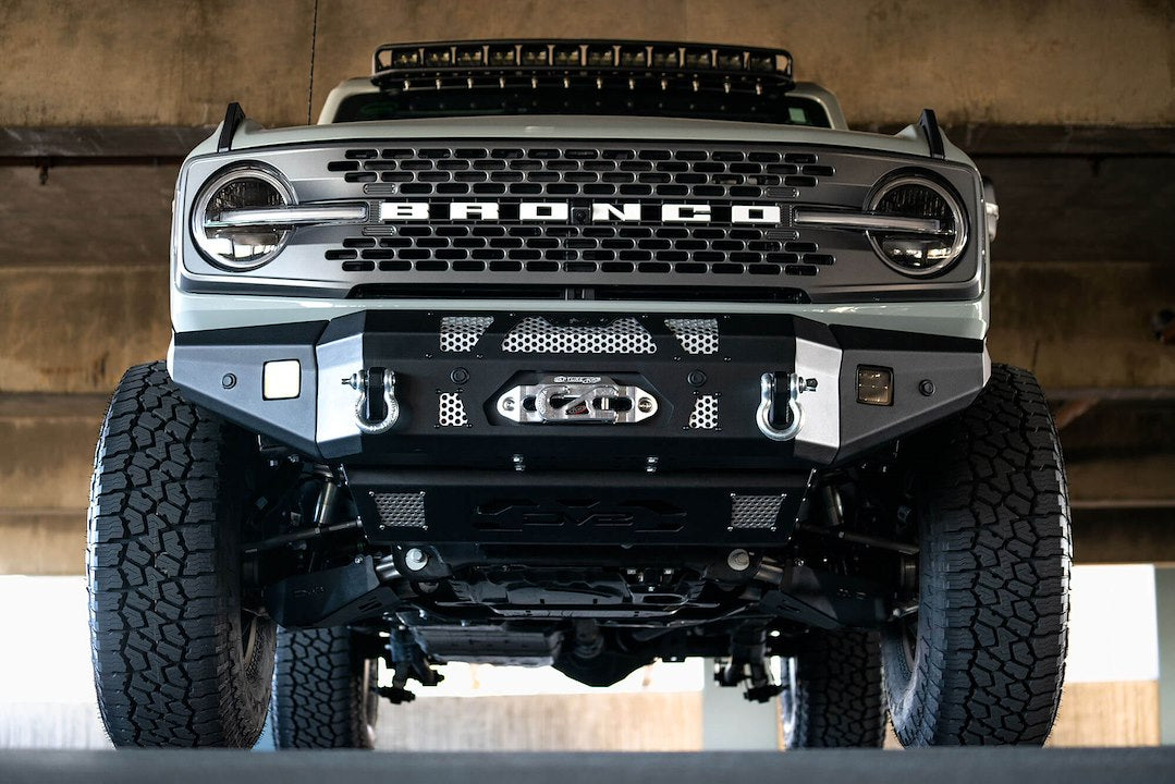 Product of DV8 Offroad FBBR-01 Steel Powder Coated Bumper 