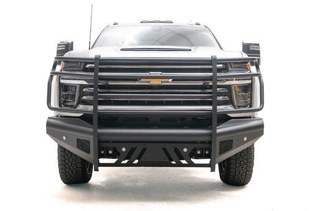 Product of Fab Fours CH20-Q4960-1 Black Steel Elite Steel Powder Coated Bumper 
