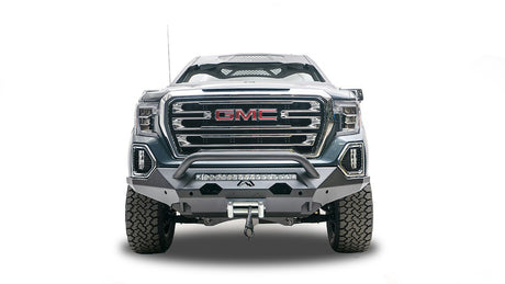 Product of Fab Fours GS19-X3952-1 Matrix Series Steel Powder Coated Bumper 