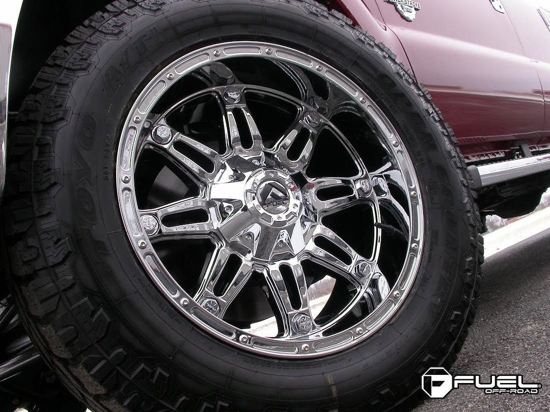 Product of Fuel Off Road 18x9 Silver Wheel - 5x5.50 Bolt Pattern 