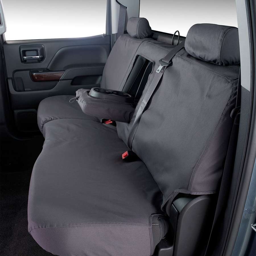 Product of Covercraft SS8540PCGY SeatSaver® Gray Polycotton Seat Cover 