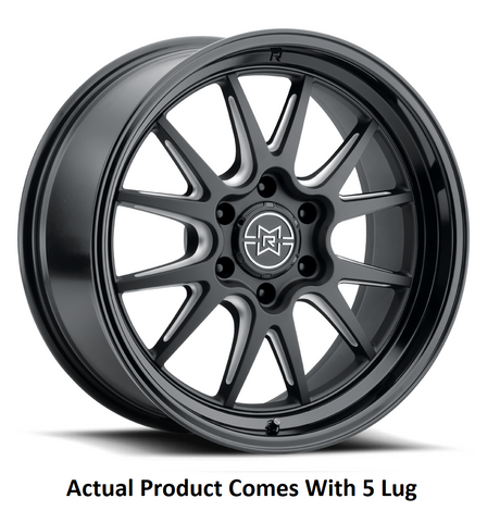 Product of Method Race Wheels 20x10 Double Black Natural Wheel - Not Applicable Bolt Pattern 