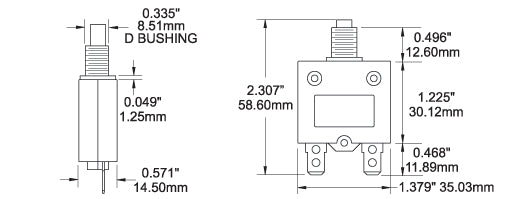 Product of Blue Sea 2130-Bss Circuit Breaker