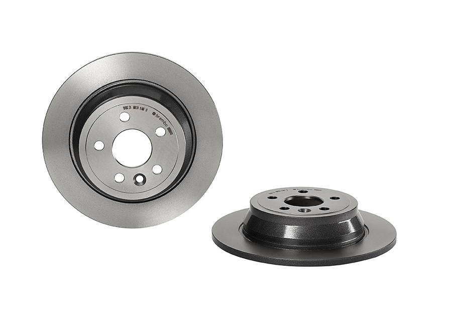 Product of Brembo 08B80411C02 Solid 1 Piece Brake Rotor 