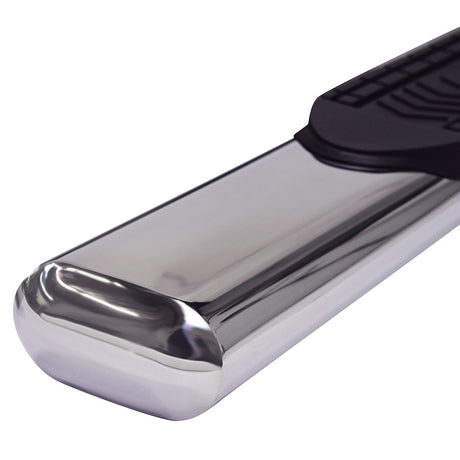 Product of TrailFX A8251S TFX 6" Oval Straight Side Bars Nerf Bar With Surface Steps 