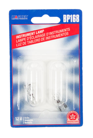 Wagner Lighting Bp168 License Plate Light Bulb||bp168_P02_Pkg.Jpg||94||w31bp168||969407