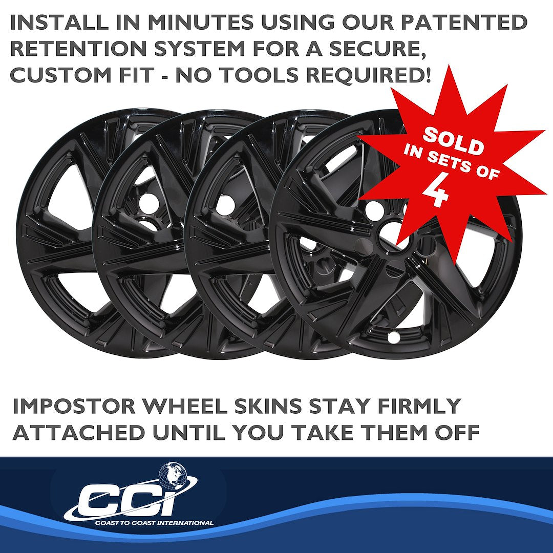 Product of Coast To Coast IMP463BLK Black Set Of 4 