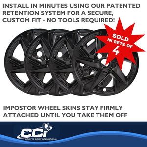 Product of Coast To Coast IMP463BLK Black Set Of 4 