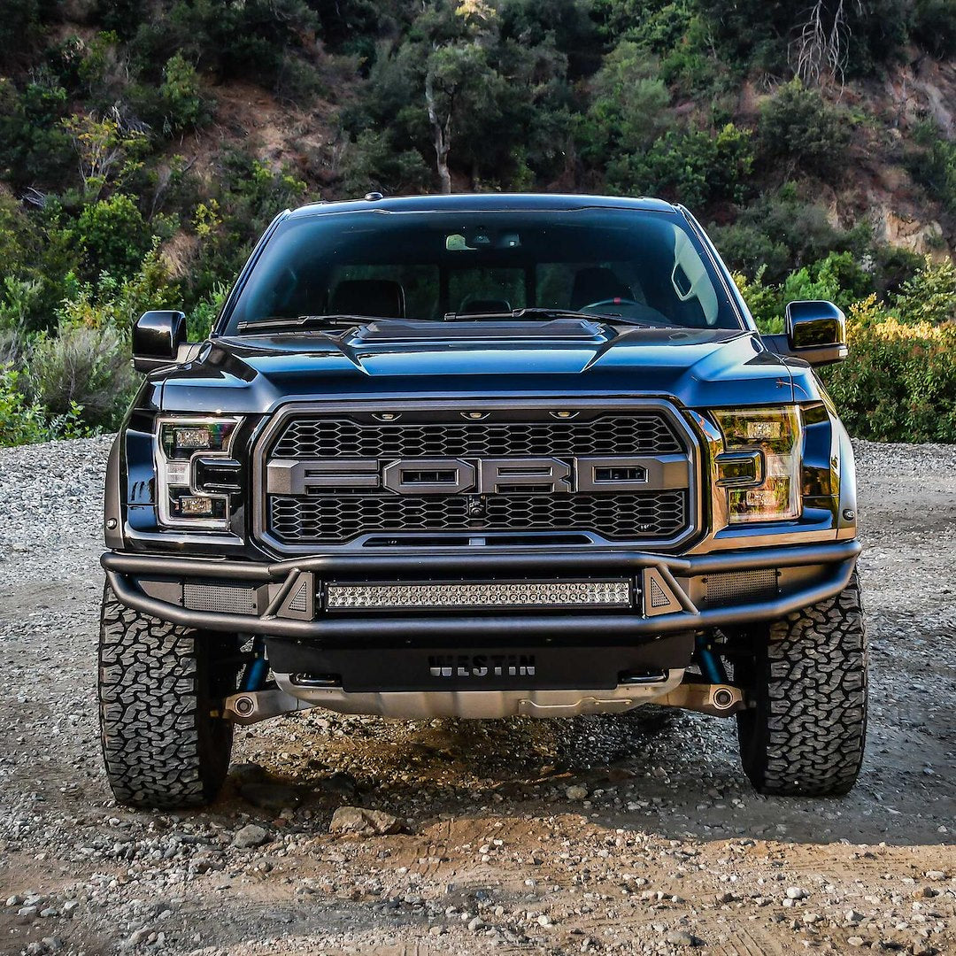 Product of Westin Automotive 58-62025 Outlaw Steel Textured Powder Coated Bumper 