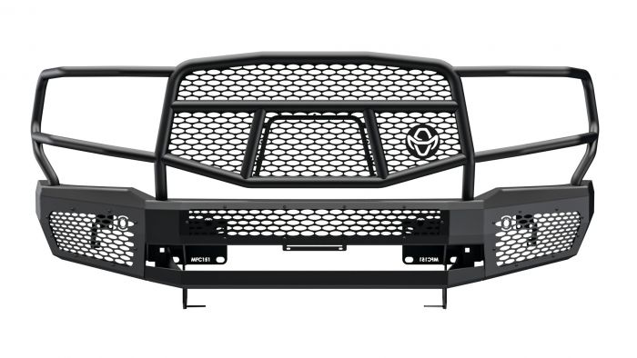 Product of Ranch Hand MFC151BM1 Midnight Series Steel Matte Powder Coated Bumper 