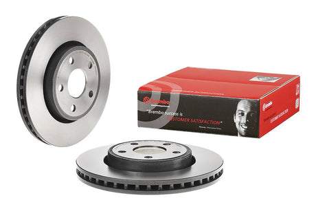 Product of Brembo 09N23411C02 Vented 1 Piece Brake Rotor 