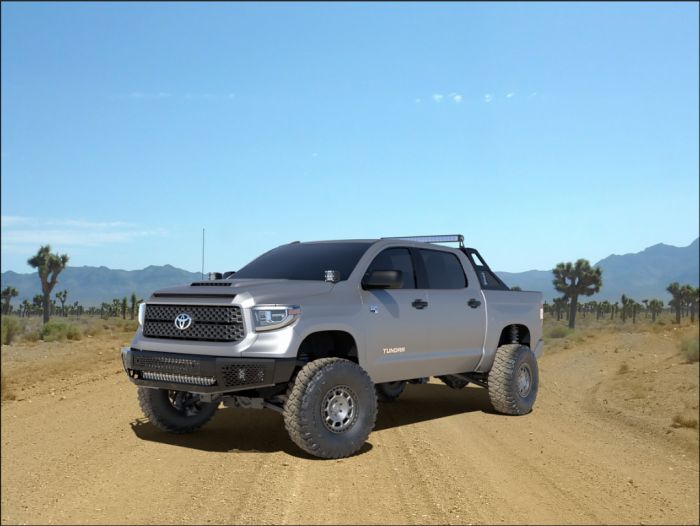 Product of Ranch Hand MFT14HBMN Midnight Series Steel Matte Powder Coated Bumper 