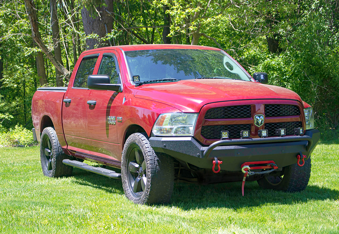 Product of Fishbone Offroad FB22397 Steel Textured Powder Coated Bumper 