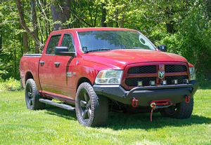 Product of Fishbone Offroad FB22397 Steel Textured Powder Coated Bumper 