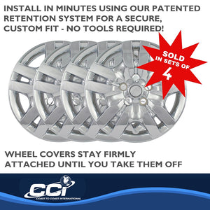 Product of Coast To Coast IWC45516C Silver Set Of 4 