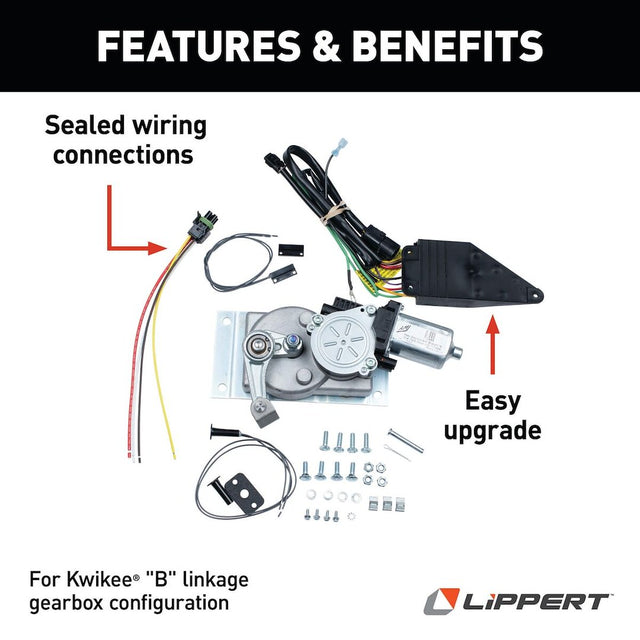 Product of Lippert Components 781007 Entry Step Motor/ Gearbox Upgrade