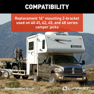Product of Lippert Components 182493 Camper Jack Bracket