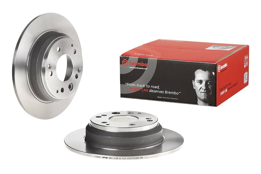 Product of Brembo 08689810C02 Solid 1 Piece Brake Rotor 