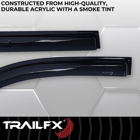 Product of TrailFX 4716H Outside Channel Rainguard 