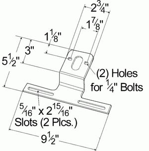 Product of Grote Industries 43262-5 License Plate Bracket