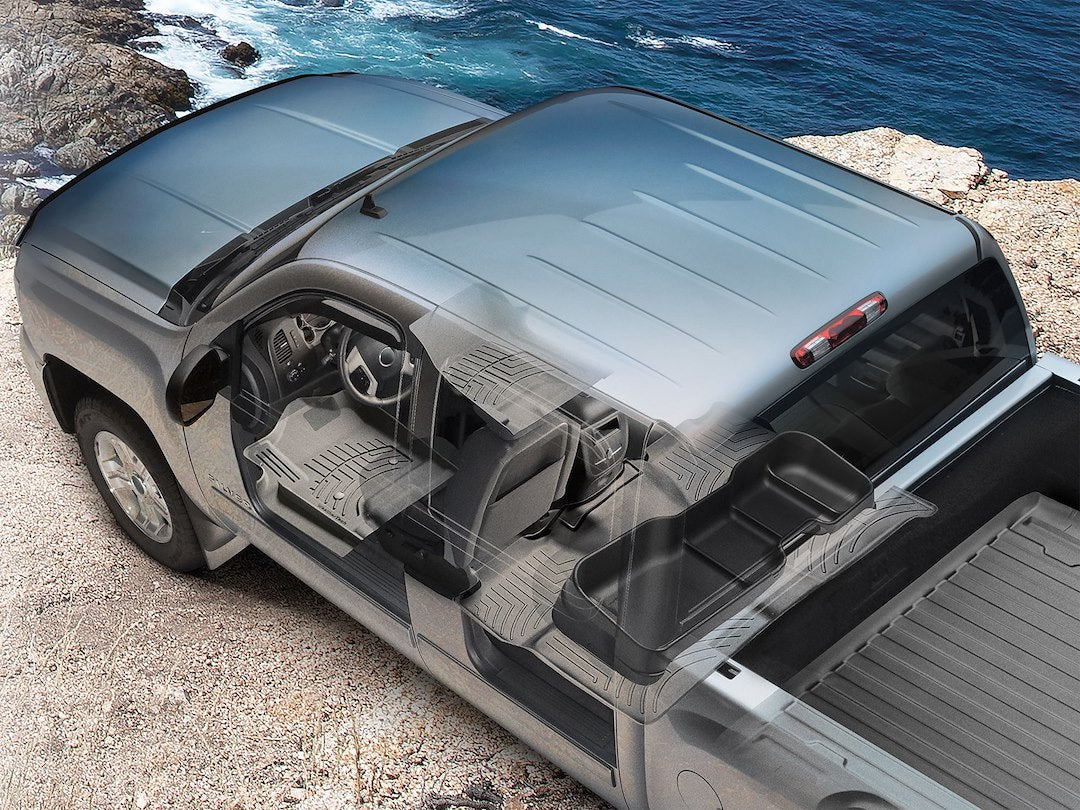 Product of Weathertech (USA) FloorLiner ™ HP 460661IM Charcoal/ Dark Pewter/ Dark Slate/ Gray/ Medium Stone/ Slate Gray Thermoplastic Elastomer (TPE) Floor Liner 