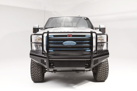 Product of Fab Fours FS11-S2560-1 Black Steel Steel Gloss Powder Coated Bumper 