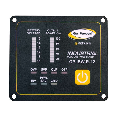Go Power Gp-Isw-R-12 Power Inverter Remote Control||gp-Isw-R-12.Jpg||85||g7579999||1262986