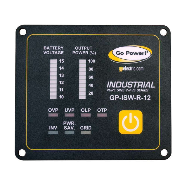 Go Power Gp-Isw-R-12 Power Inverter Remote Control||gp-Isw-R-12.Jpg||85||g7579999||1262986