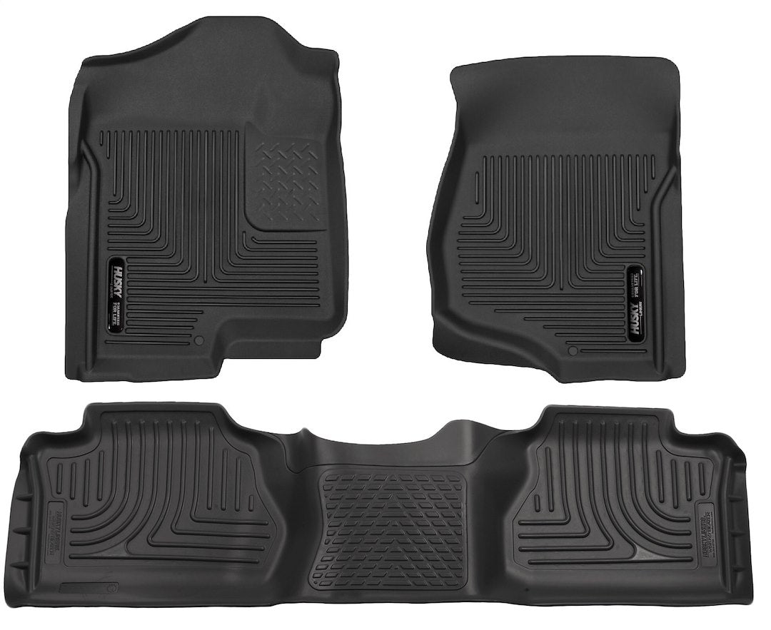 Product of Husky Liner WeatherBeater™ 98211 Black Thermoplastic Polyolefin (TPO) Floor Liner 