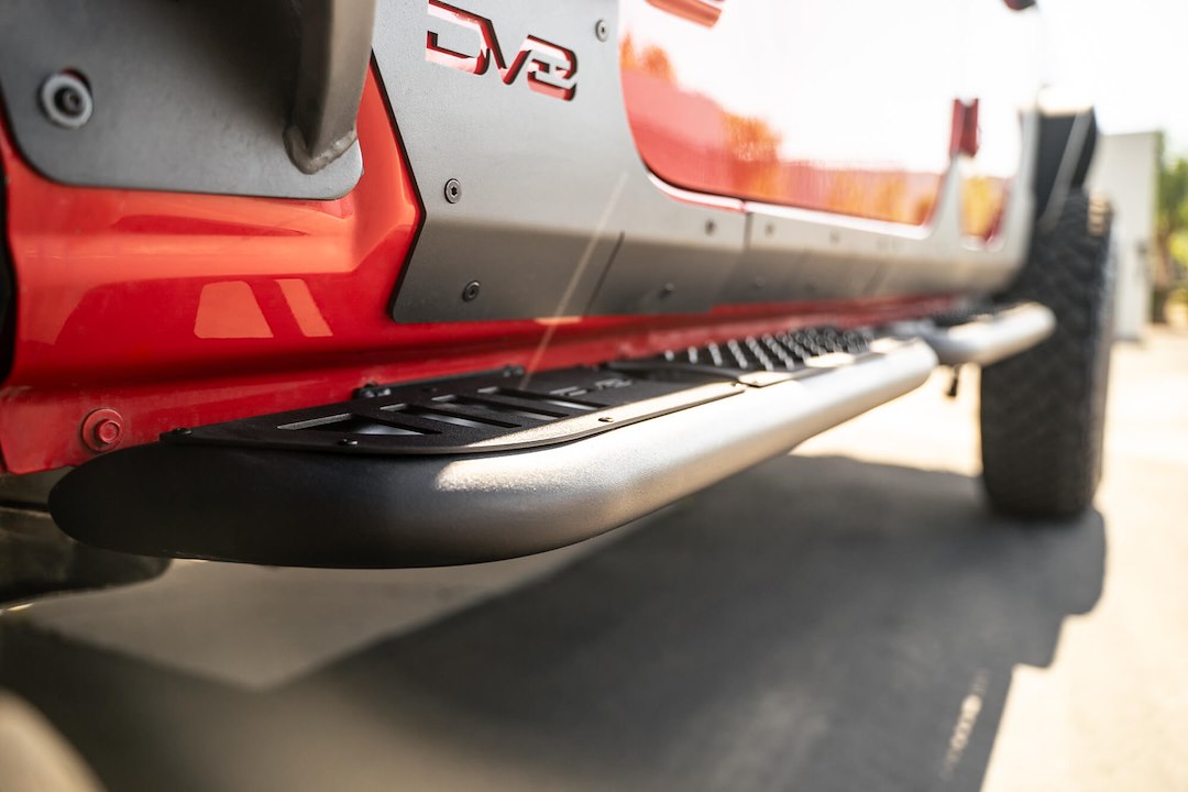 Product of DV8 Offroad SRGL-08 OE Plus Nerf Bar With Surface Steps 