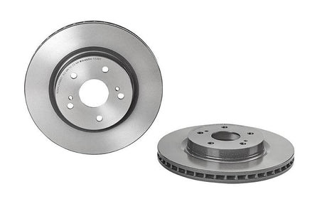 Product of Brembo 09A53811C02 Vented 1 Piece Brake Rotor 