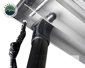 Product of Overland Vehicle Systems 18049909 SUV/Pickup Overlanding Manual Awning , Black Solid 