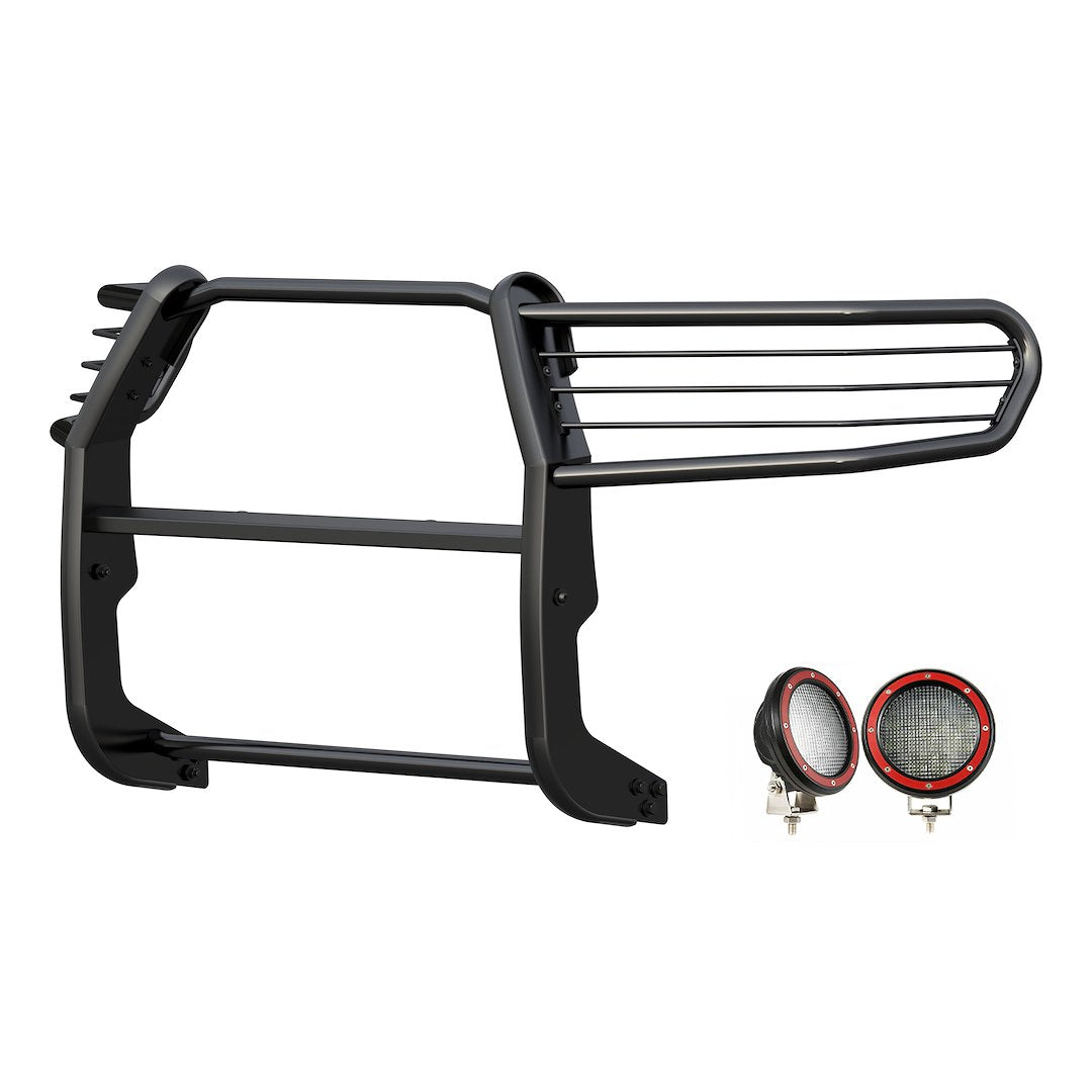 Product of Black Horse Offroad 17A096402MA-PLFR Grille Guard  