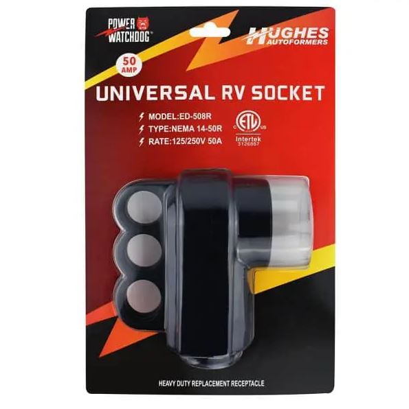 Hughes Auto 50asocket Power Cord Plug End||50asocket_4.Jpg||89||h6z50asocket||2206233