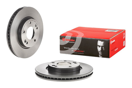 Product of Brembo 09907911C02 Vented 1 Piece Brake Rotor 
